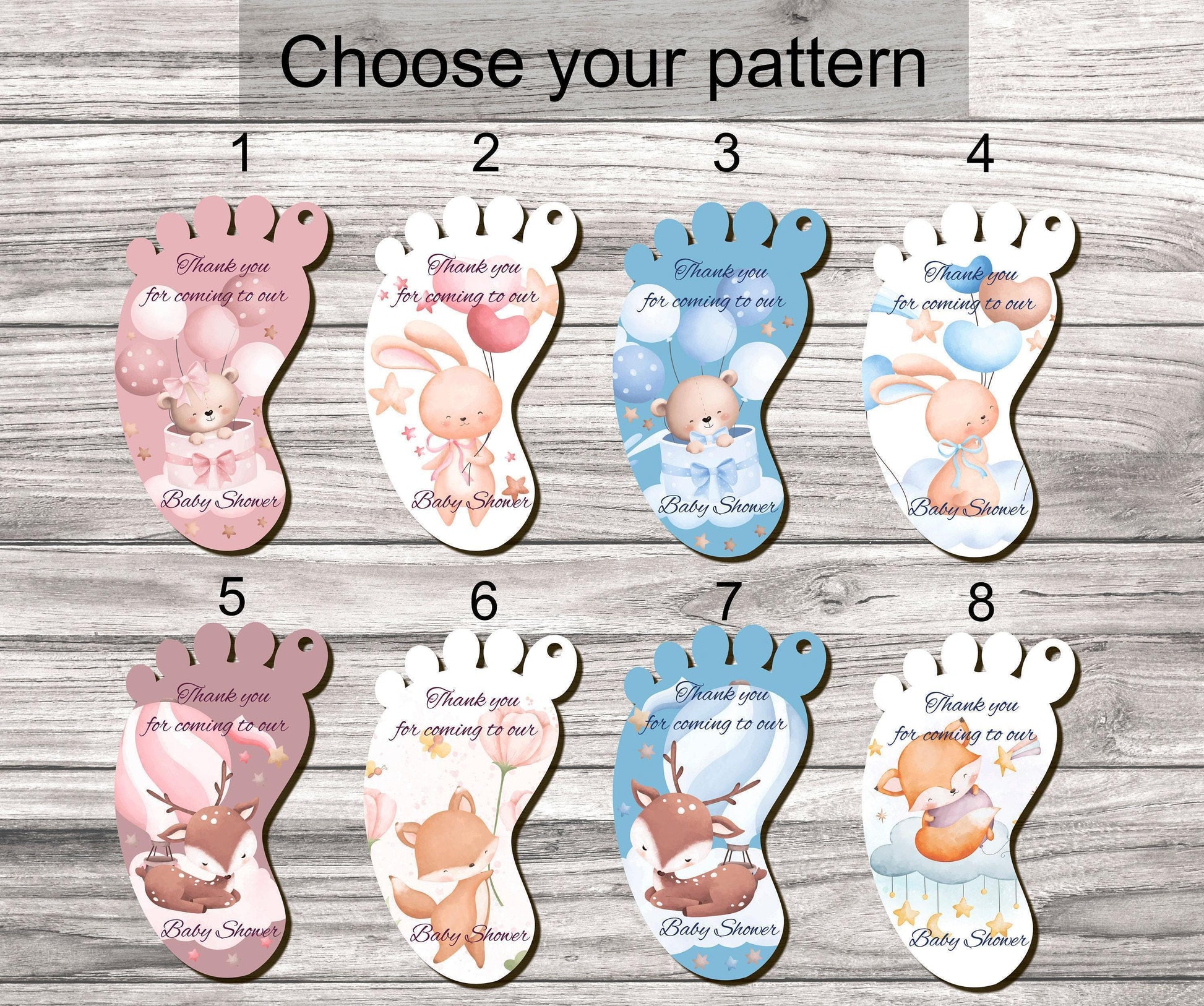 Baby shower magnets, gender party gift, baby shower girl, custom magnets fridge, gender reveal, thank you favors, baby party accessories