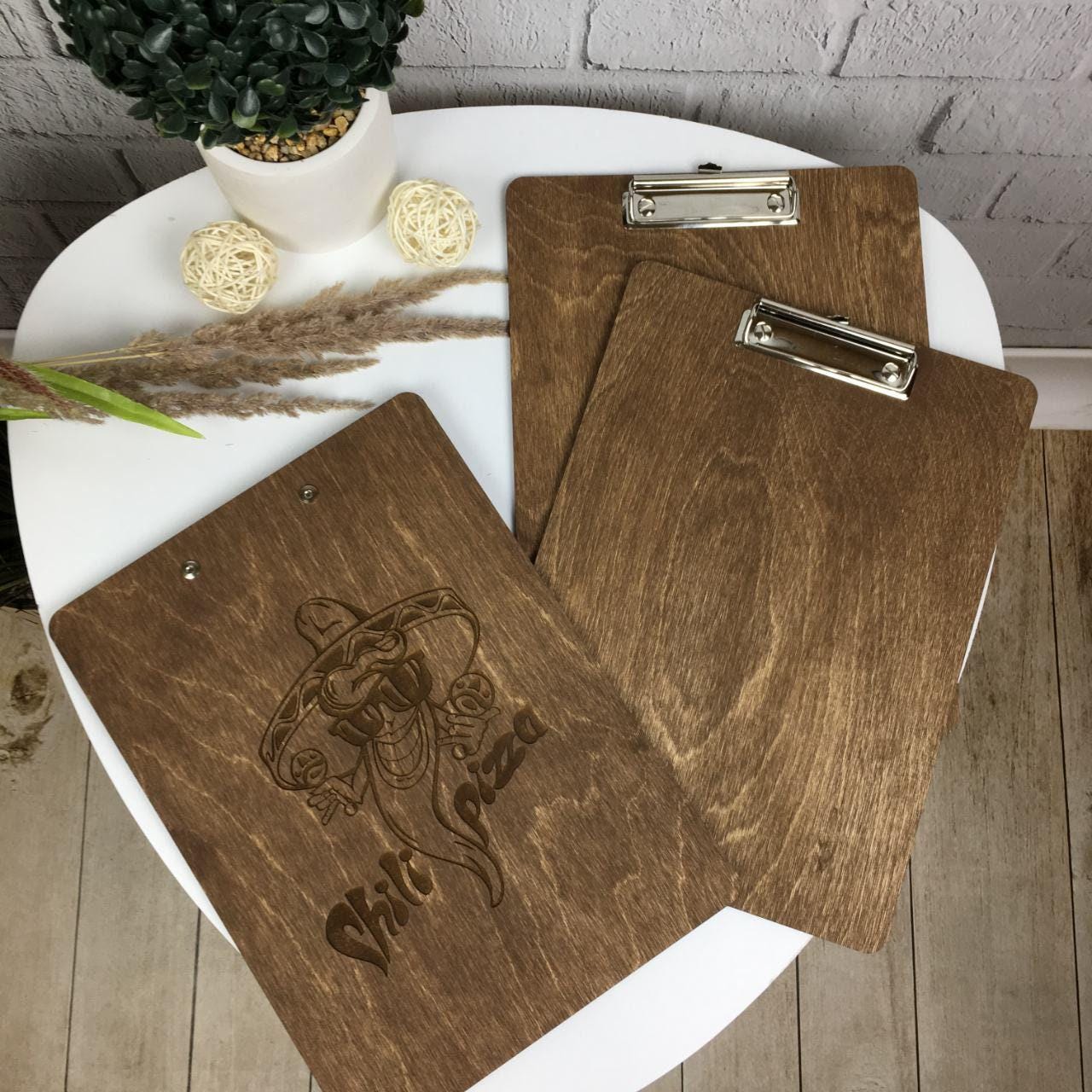 Custom wooden menu holder, laser engraved menu, wooden cafe menu board, restaurant menu cover, menu holder stand, menu covers custom