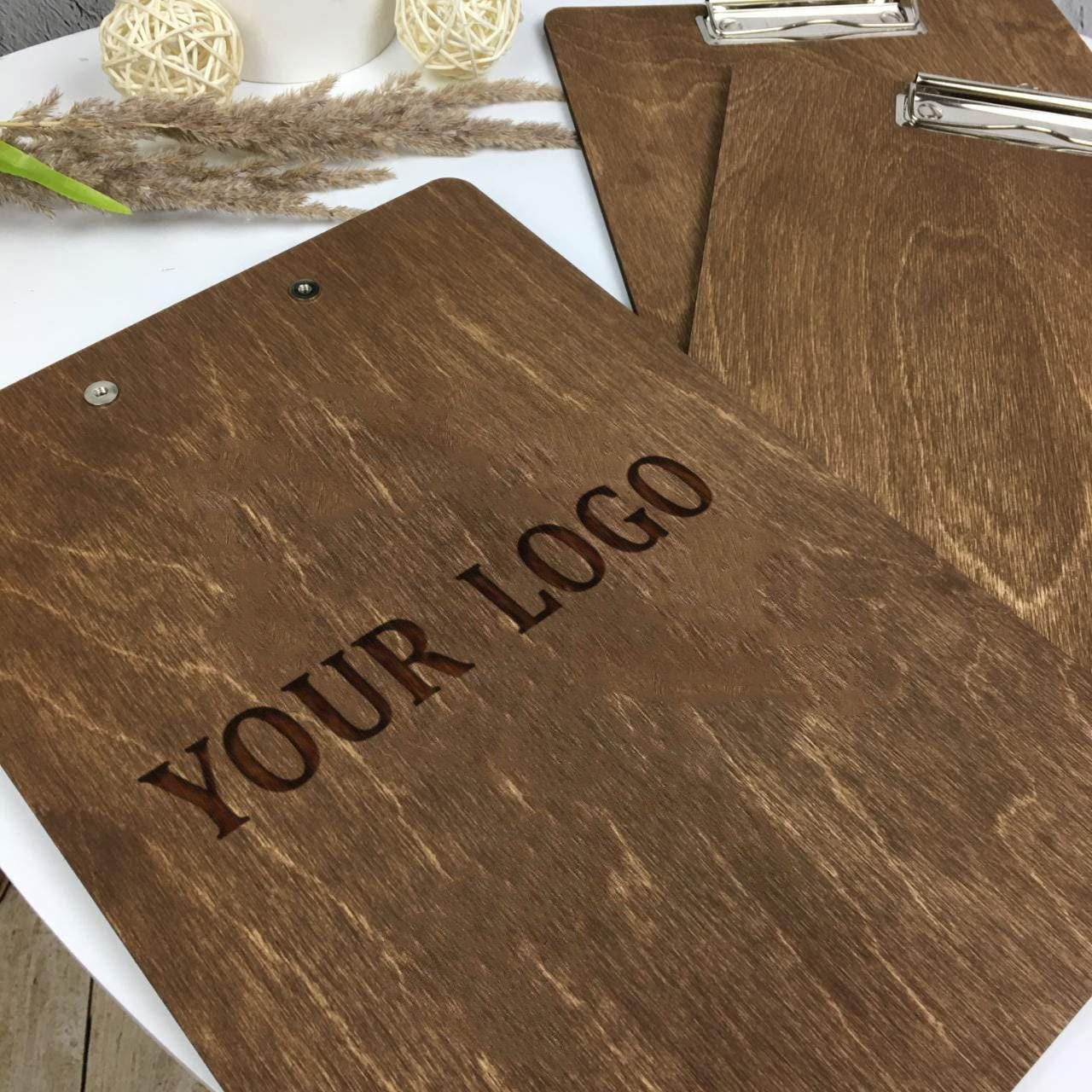 Custom wooden menu holder, laser engraved menu, wooden cafe menu board, restaurant menu cover, menu holder stand, menu covers custom