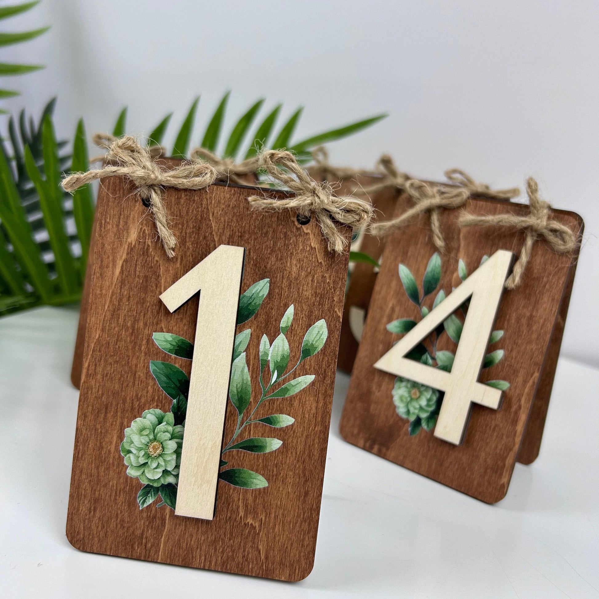 Rustic table numbers, boho wedding decor, table centerpiece, wedding table decor, wood block numbers, wedding wood sign, custom table number