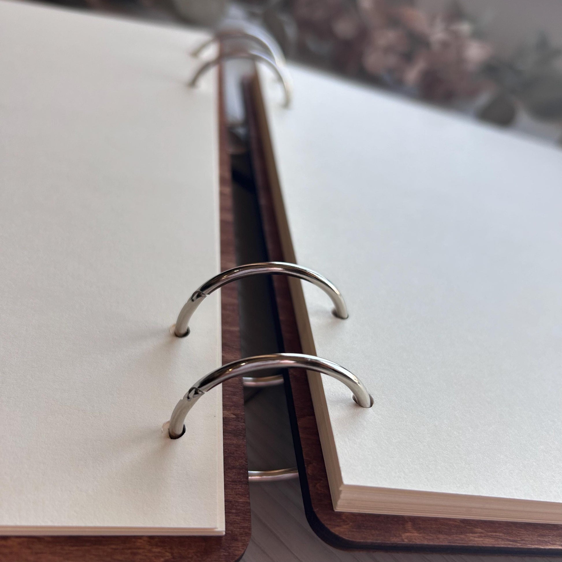Custom autumn wedding book, wedding organizer, rust orange flowers, burnt orange book, minimalist fall flower wood book, wedding decor